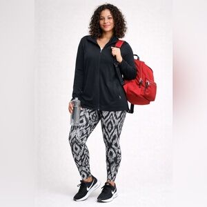 LuLaRoe Rise Athletic  Jacket with Patterned Leggings